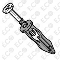 Per Ford Mondeo, Granada, Scorpio, Orion Kit 25pz Madrevite Composta Fissaggio Cofano Motore-Presa Aria