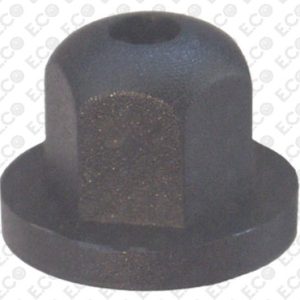 Per Ford Fiesta Kit 50pz Dado in Plastica Nero per Fissaggio Parafango L: 10.00mm T: 14.00mm V: 3.90mm