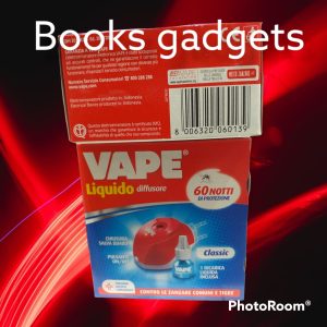 9 Conf. Vape Classic Diffusore + 1 Ricarica Liquida contro Zanzare Comuni Tigre