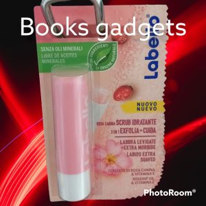 2 Pezzi Labello SCRUB IDRATANTE Labbra con Olio di Rosa Canica e Vitamina E