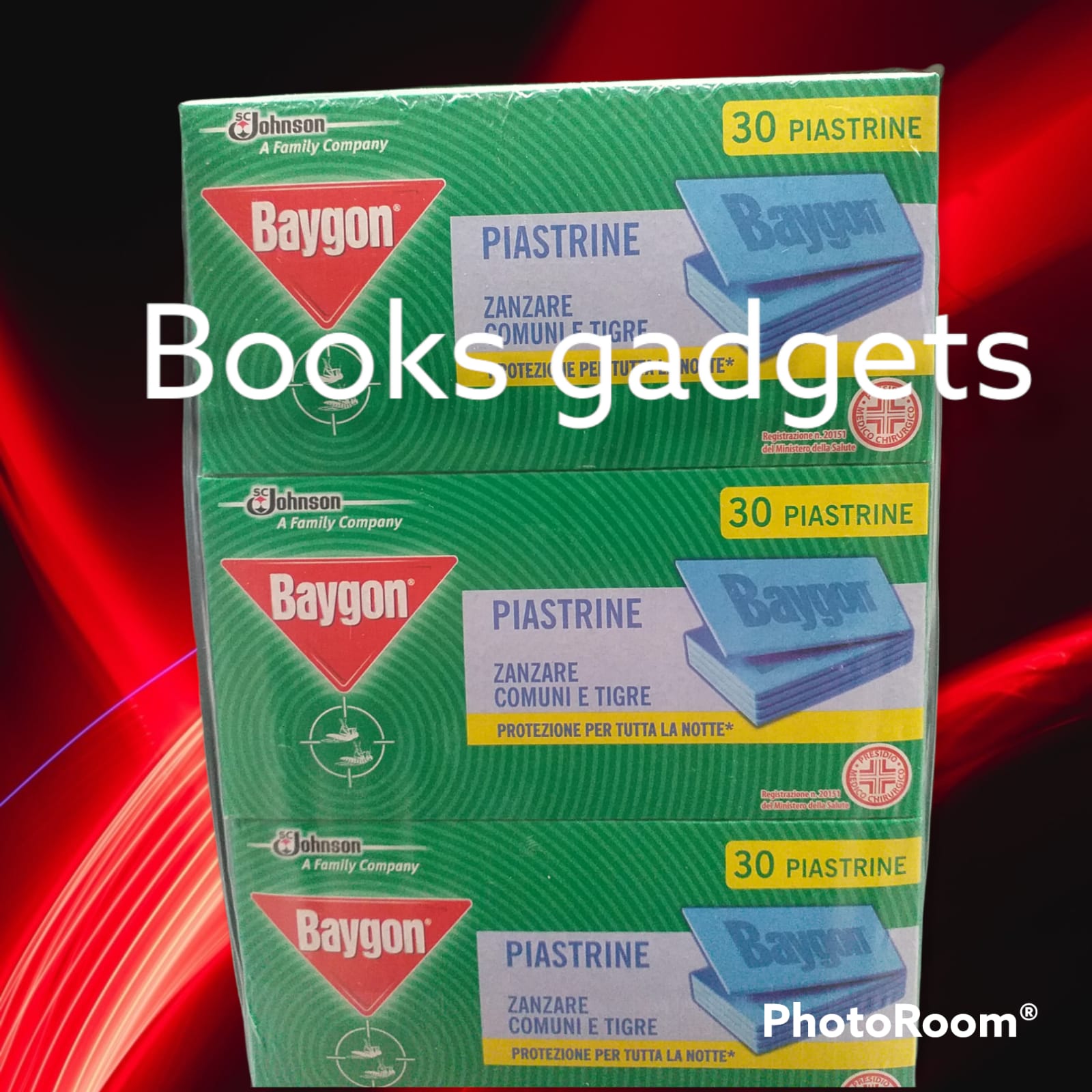 12 Conf. (360 Piastrine) Baygon Piastrina Anti-Zanzare fino a 12h Protezione