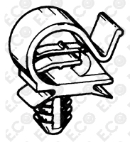 Per Ford Focus 99>05 Kit 100pz Giunto x Astina Ritegno Tirante Porta Tiranteria