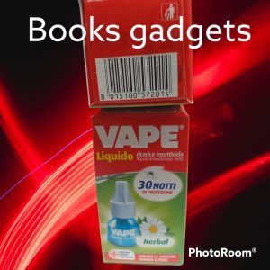 8 pezzi VAPE HERBAL Ricarica Liquida per Diffusore Insetticida Zanzare 30 Notti