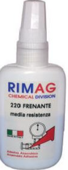 Frena Filetti Medio (Blu) Sigilla e Blocca x Materiali Ferrosi contro Vibrazioni 50ml