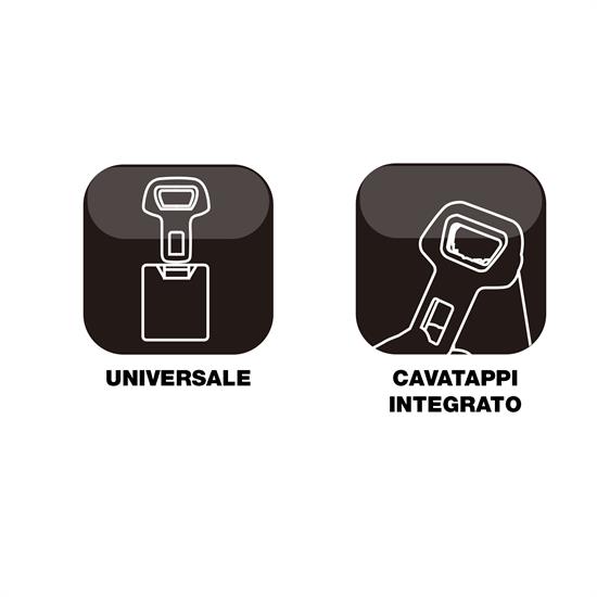 Estensione Cintura di Sicurezza con Cavatappi Disattivatore Allarme Cintura - immagine 3