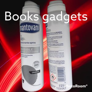 2 pezzi Mantovani Deo Spray Original Invisibile Anti-Macchia Deodorante 48h