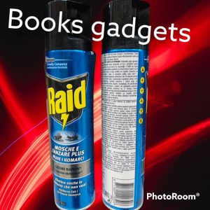 8 Pezzi Raid Spray Mosche e Zanzare Insetticida Azione Rapida 400ml
