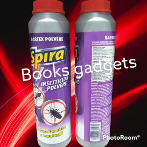 8 Pezzi Spira Insetticida in Polvere per Scarafaggi Formiche 250gr