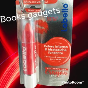 2 pz Labello Crayon #03 POPPY RED Colore Intenso e Idratazione Fondente Matitone Labbra Colora e Idrata