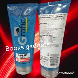 8 pezzi Garnier Grafic Aquagel Pulito Gel Capelli Fissaggio Extra Forte 200ml