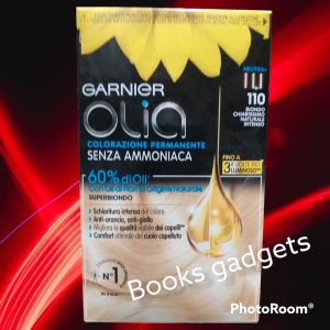 1 Conf. Garnier Olia N°110  Biondo Chiarissimo Naturale Intenso Tintura Capelli Permanente senza Ammoniaca
