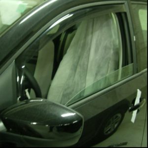 Per SEAT Mii 5p. (KF1) 2011>2019, 2019> Coppia Deflettori Aria Antivento Anteriori