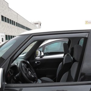 Per FIAT 500L (351,352) 2012> Coppia Deflettori Aria Antivento Anteriori