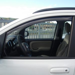 Per FIAT Panda III (312, 319) 2012> Coppia Deflettori Aria Antivento Anteriori