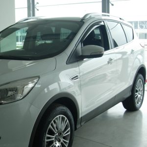 Per FORD Kuga (Mk2) 2012>2019 Coppia Deflettori Aria Antivento Anteriori