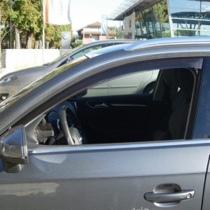 Per AUDI A3 Sportback 5p. (8V) 2012>2020 Coppia Deflettori Aria Antivento Anteriori