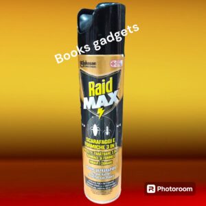 7 pezzi Raid Max Spray Scarafaggi Formiche 3 in 1 Insetticida Azione Ultrarapida 300ml