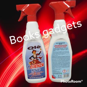 7 Pezzi Olè Essenza Blue Spray Deterge Spolvera Profuma Igienizzante 750ml