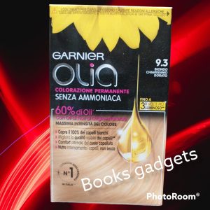 1 Conf. Garnier Olia N°9.3 Biondo Chiarissimo Dorato Tintura Capelli Permanente senza Ammoniaca