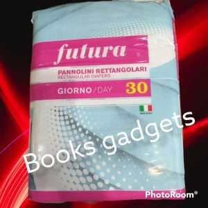 8 Pacchi (240 Pannolini) Futura Rettangolari Giorno Pannoloni per Incontinenti