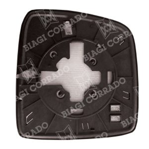 Compatibile con Hyundai H1 Wagon Vetro+Piastra Dx Termico x Specchio Retrovisore