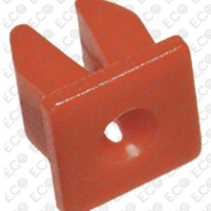 Per Lancia Lybra, ypsilon 2003>2011 Kit 7pz Madrevite Plastica Rosso Fissaggio Rivestimenti Interni