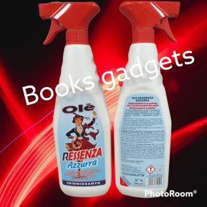 7 Pezzi Olè Essenza Azzurra Spray Deterge Spolvera Profuma Igienizzante 750ml