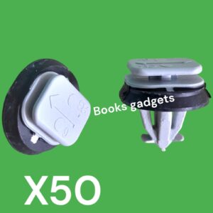 Per Iveco Vari Modelli Kit 50pz Bottone Clip di Fissaggio Parabrezza 5801720444