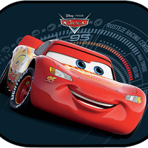 Coppia Tendine Parasole con Ventosa CARS SAETTA MC QUEEN 44x35cm per Auto