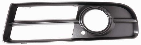 Per Audi A4 Versione S-Line 11.2004>10.2007 Griglia Fendinebbia Dx con Feritoia