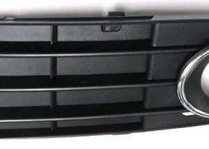 Compatibile Audi A4 11/07>12/11 Griglia Fendinebbia Sx Bordo Cromato e 3 Profili