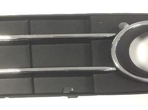 Compatibile Audi A4 11/07>12/11 Griglia Fendinebbia Dx 2 Bordi e Profili Cromati