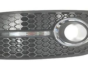 Compatibile Audi Q5 S-Line 11/08>04/12 Griglia Fendinebbia Sx Bordo e Prof.Crom