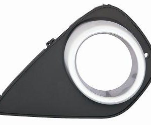 Compatibile con Toyota Yaris 11.2014>02.2016 Griglia Fendinebbia Dx Nera Lucida