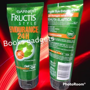 8 pezzi Garnier Fructis Style ENDURANCE Gel Capelli Extra Forte 04 Elastica 200ml