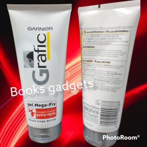 8 pezzi Garnier Grafic Gel Capelli Mega-Fix Fissaggio Extra Forte Tenuta lunga durata 200ml
