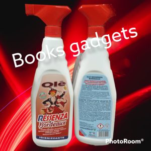 7 Pezzi Olè Essenza Bordeaux Spray Deterge Spolvera Profuma Igienizzante 750ml