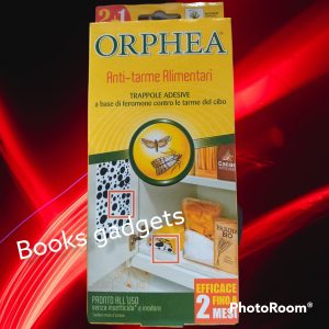 9 Conf. Orphea (27 Trappole Adesive) Anti-Tarme Alimentari Senza Insetticida e Inodore