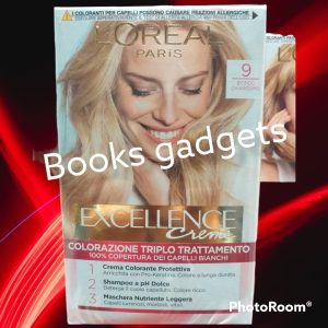 1 Conf. L'oreal Excellence Creme N°9 Biondo Chiarissimo Tintura Triplo Trattamento Capelli