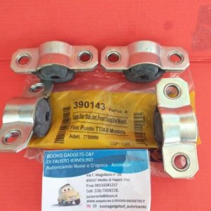 Per Fiat Punto Tutti i Modelli Kit 4 pezzi Supporto Barra Stabilizzatrice Anteriore Dx/Sx