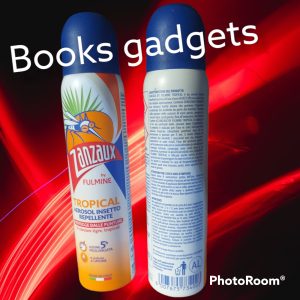 8 pezzi Zanzaux Tropical Spray Insetto Repellente al Profumo di Limone Protegge dalle Punture di Zanzare Tigre, Tropicali 100ml