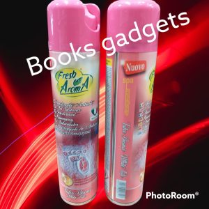 8 pezzi Fresh Aroma Spray 3 in 1 Deodorante per Ambienti al Talco Bianco 300ml