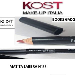 9 Pezzi Kost Make Up Italia N°55 Matita Labbra Colore Marrone Full Color Lip Pencil