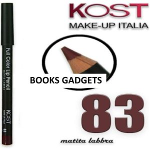 9 Pezzi Kost Make Up Italia N°83 Matita Labbra Marrone Full Color Lip Pencil