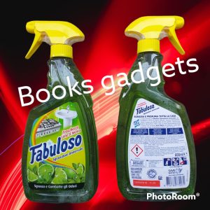 8 pezzi Fabuloso Spray Sgrassatore Universale Freschezza Lime e Menta 600ml