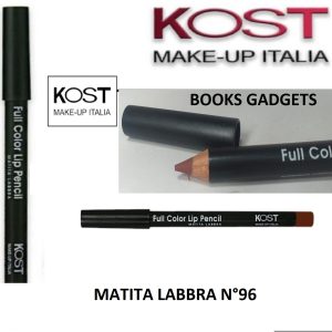 2 Pezzi Kost Make Up Italia N°96 Matita Labbra Marrone Full Color Lip Pencil