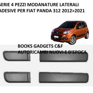 Per Fiat Panda (312) dal 2012>2021 Serie 4pz  Modanature Laterali Adesive