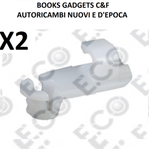 Per Renault Clio I 1990, Espace, Laguna, Megane, Twingo Kit 2pz Clip Ritegno Tirante Giunto per Astina Porta-Tiranteria