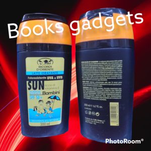 2 pezzi Ricordi d'Oriente BAMBINI Latte Idratante SPF50+ Protezione Molto Alta