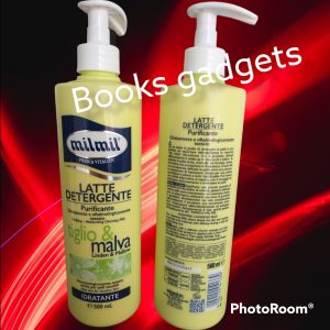 8 Pezzi Milmil Latte Detergente PURIFICANTE IDRATANTE Tiglio & Malva 500ml